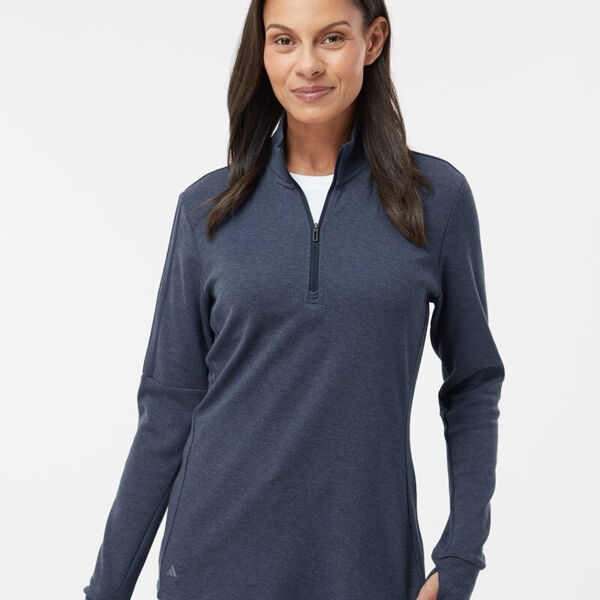 Women's 3-Stripes Quarter-Zip Sweater Pullover Thumbnail