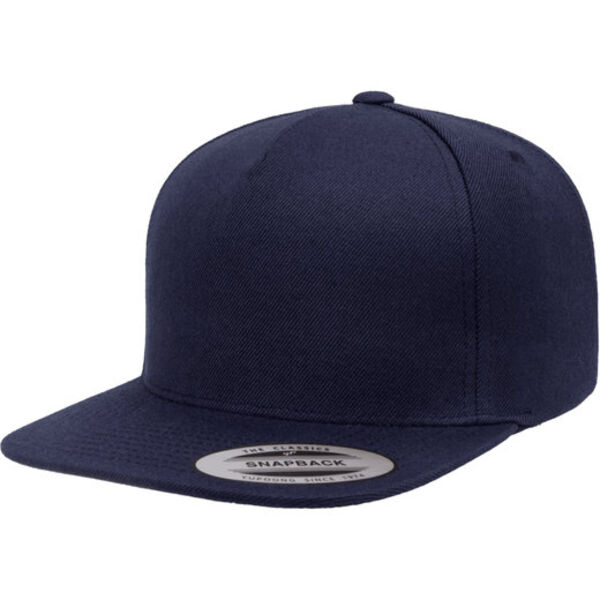 Adult Flat Visor Classic Snapback Cap Thumbnail