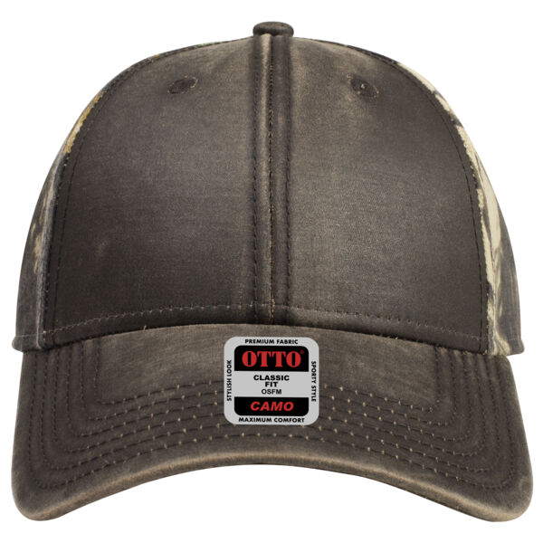 OTTO CAP Camouflage 6 Panel Low Profile Baseball Cap Thumbnail