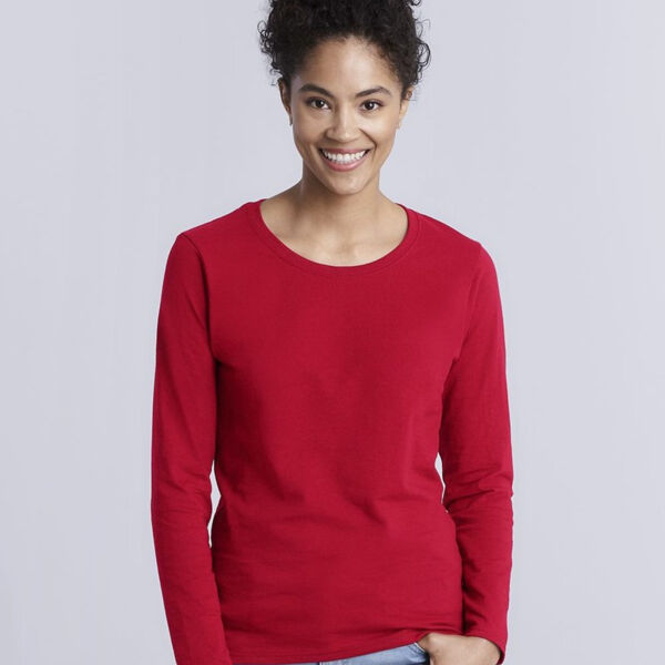 Women’s Heavy Cotton™ Long Sleeve T-Shirt Thumbnail