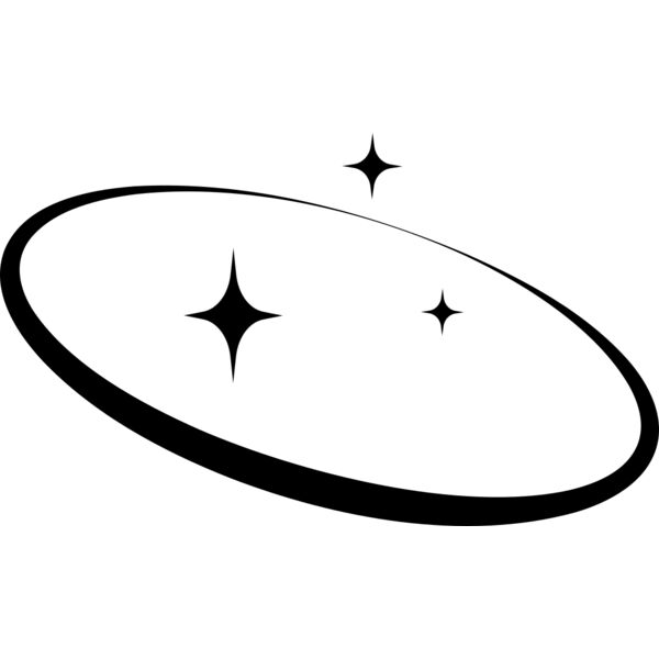 Orbit with stars Thumbnail