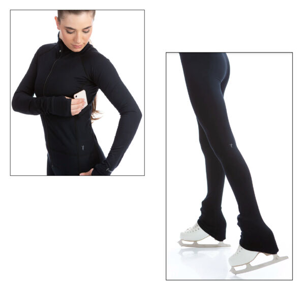 Ladies Skating/Dance Jacket and Leggings Combo Thumbnail