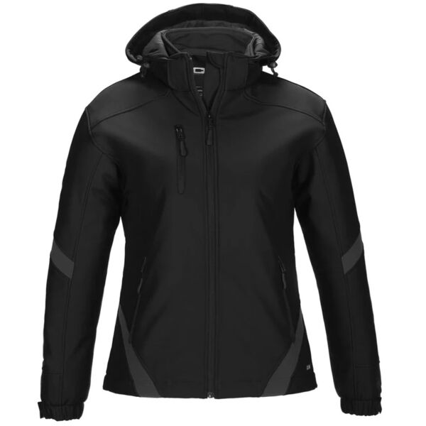 L03201 - Typhoon - Ladies Insulated Softshell Jacket w/ Detachable Hood Thumbnail