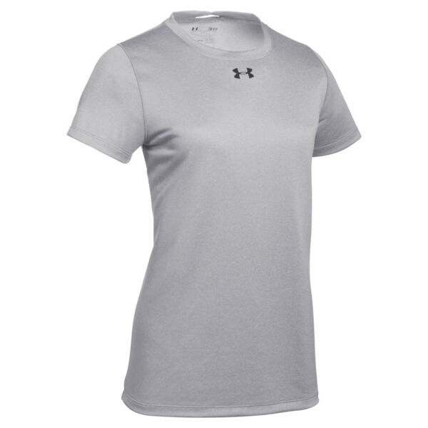 Women's UA Locker T-Shirt- Grey Thumbnail