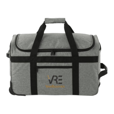 VRE - Graphite Recycled Wheeled Duffle Bag Thumbnail