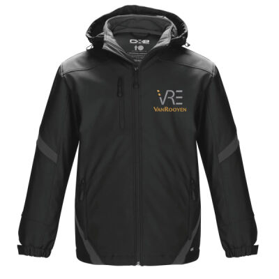 VRE - Typhoon - Men's Insulated Softshell Jacket w/ Detachable Hood Vendor Thumbnail