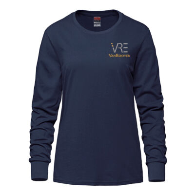 VRE - Ladies Long Sleeve Crew Neck Tee Thumbnail