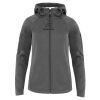ATC PTECH® FLEECE HOODED LADIES' JACKET. Thumbnail